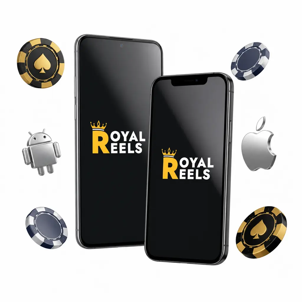 Royal Reels app on Android and iOS devices