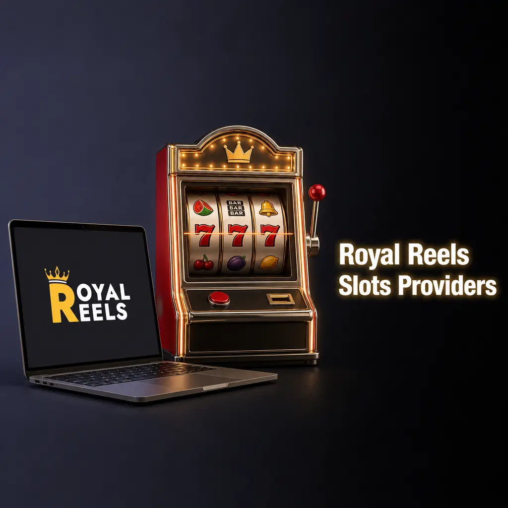 Royal Reels Slots lobby showing provider game libraries