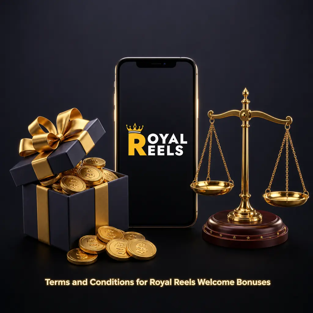 Royal Reels welcome bonus terms and conditions